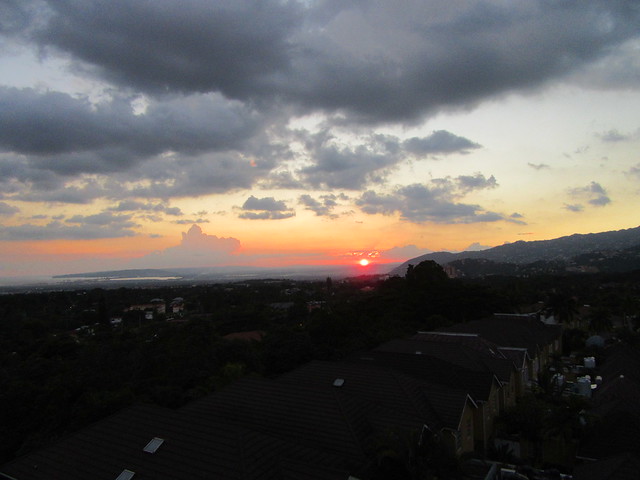 Kingston 8 sunset Jamaica