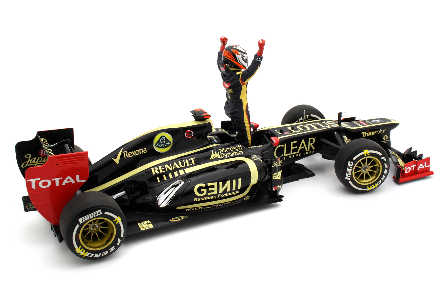 Details about   MINICHAMPS 410 120009 120010 LOTUS E20 F1 model car Raikkonen/Grosjean 2012 1:43 