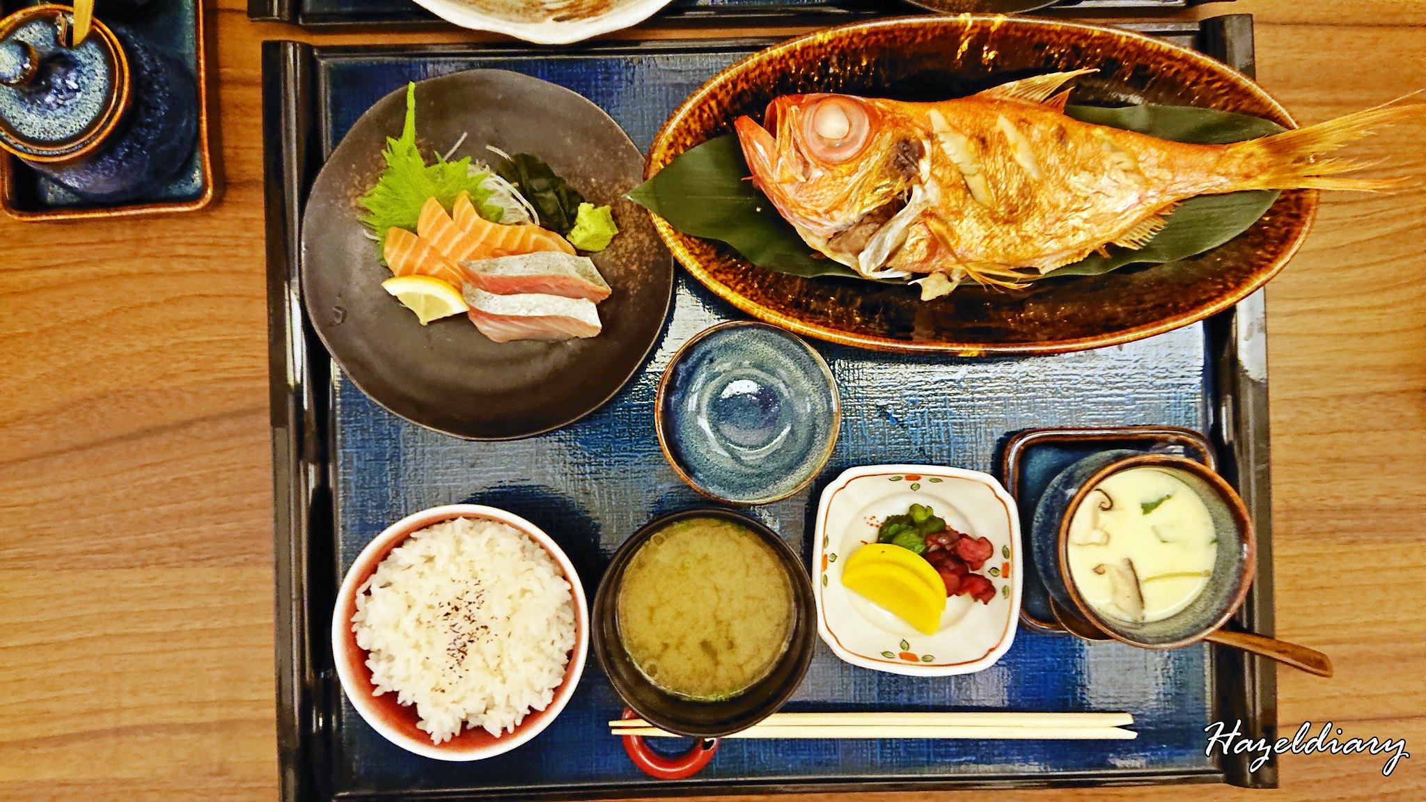 Mitsu Spring Menu-Grilled Fish Set