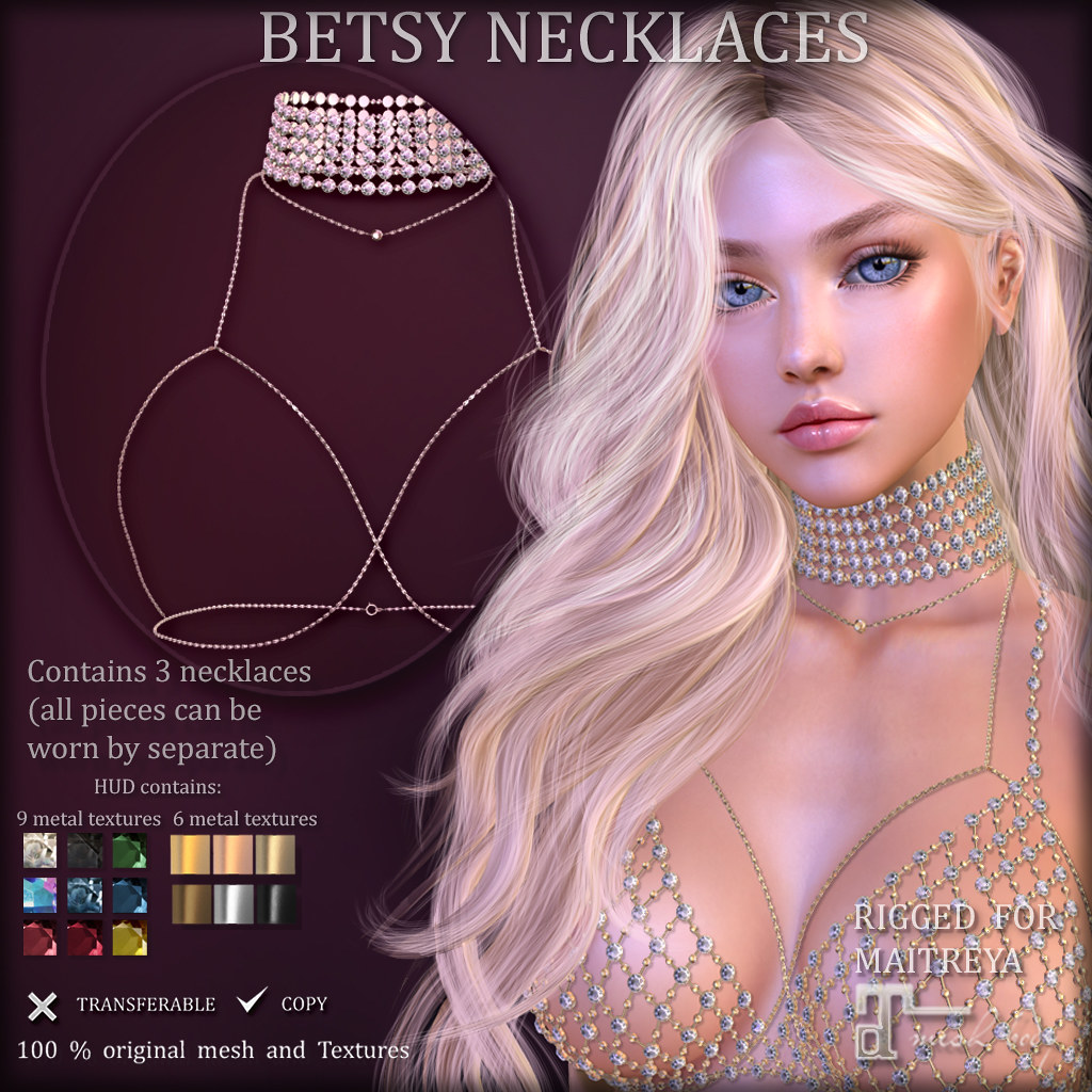 BETSY NECKLACES (at TresChic)