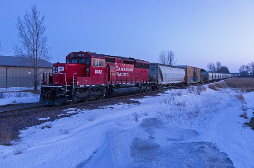 railroad cp cp5032 emd emdsd30eco sd30eco canadianpacific wasecamn hartlandsubdivision