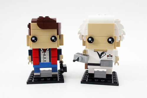 LEGO BrickHeadz Back to the Future Marty McFly & Doc Brown (41611)