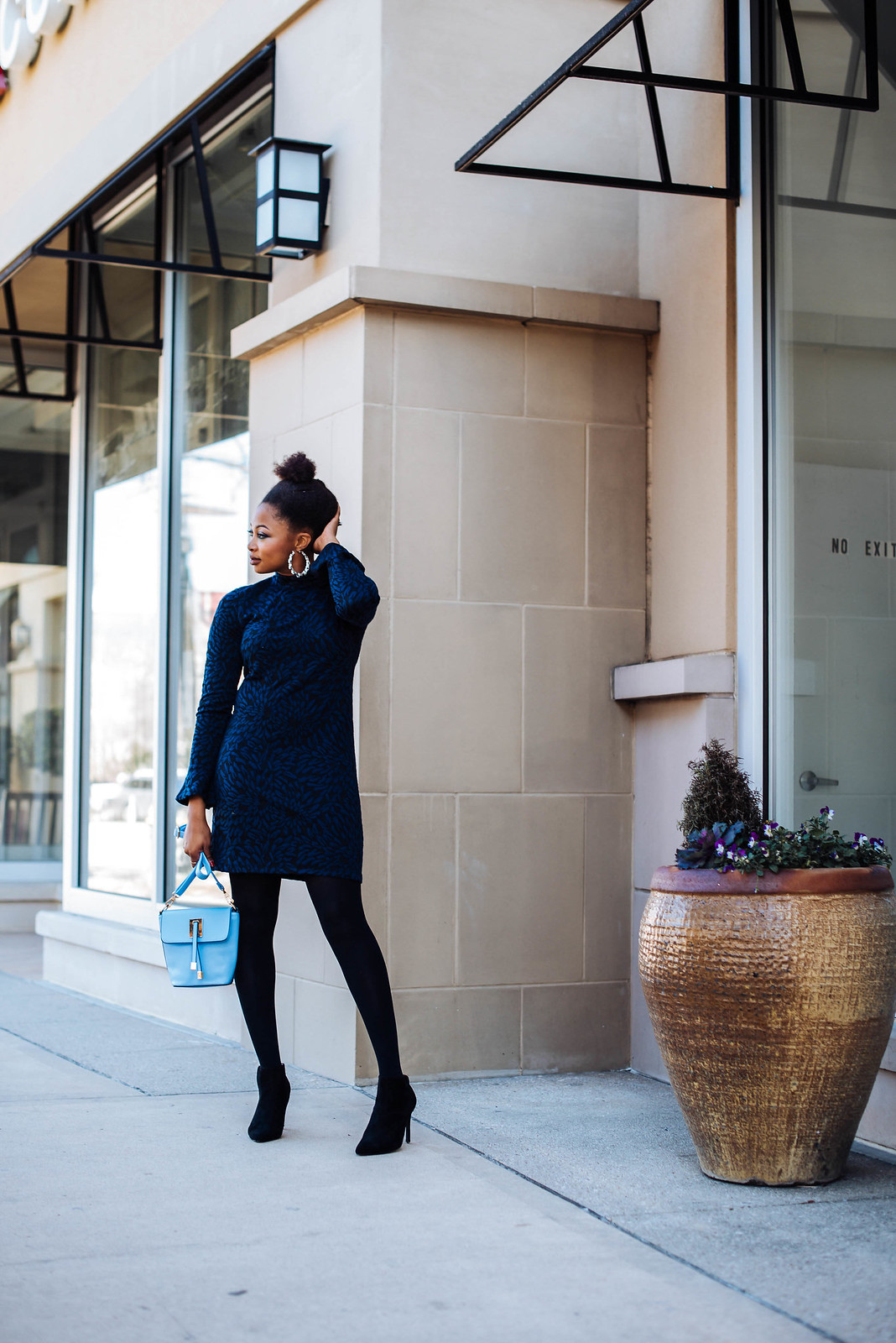 how to style a statement sleeve dress