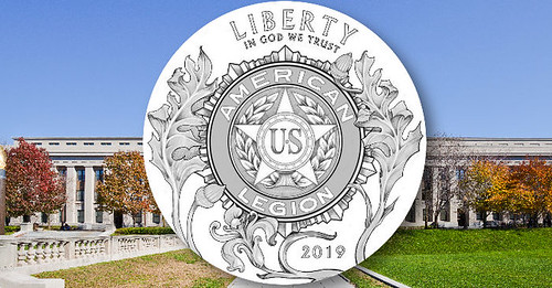 American Legion coin design