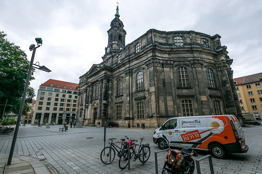 Церковь Креста в Дрездене города, церкви, стиле, церковь, также, здание, пожара, лестница, Дрездене, колокольню, музыки, более, перед, является, площадке, Чьито, Дрездена, главная, Башня, время
