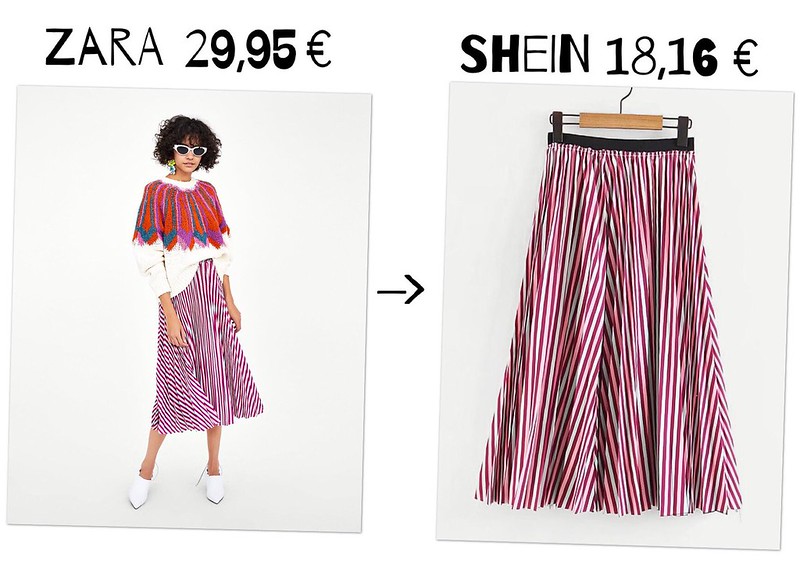 Zara vs shein