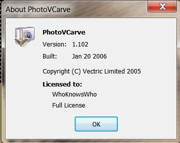 Vectric PhotoVCarve 1.102 full