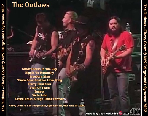 The Outlaws-Syracuse 2007 back