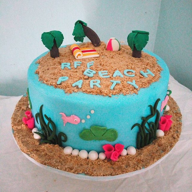 Beach Themed Cake by ADoRe's cakes & desserts
