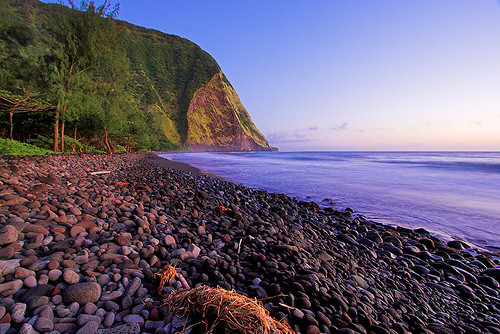 beach sunrise hawaii bigisland waimanu 23119