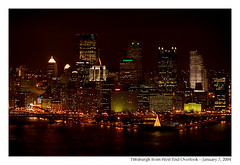 Pittsburgh from West End Overlook