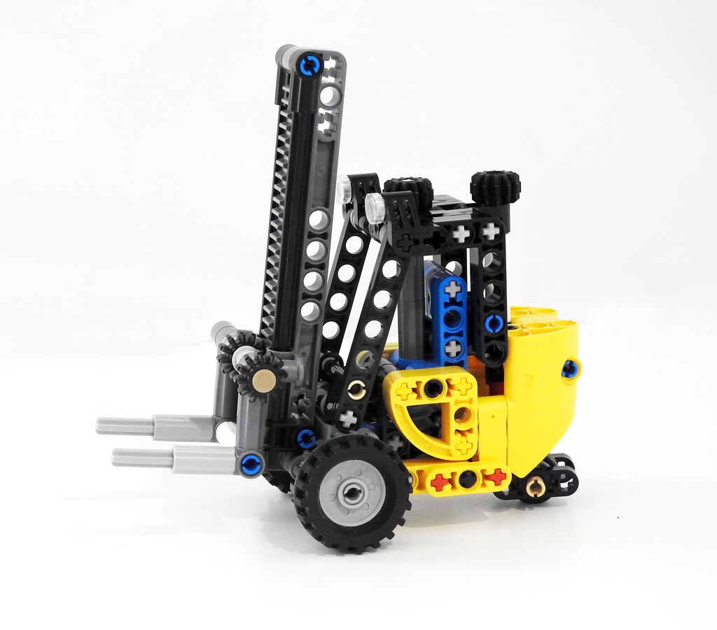 Moc Micro Forklift Truck Lego Technic And Model Team Eurobricks Forums