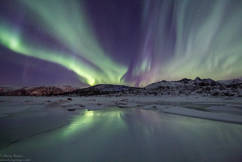 Aurora Magic over Vesterålen, Northern Norway. Photographer Benny Høynes