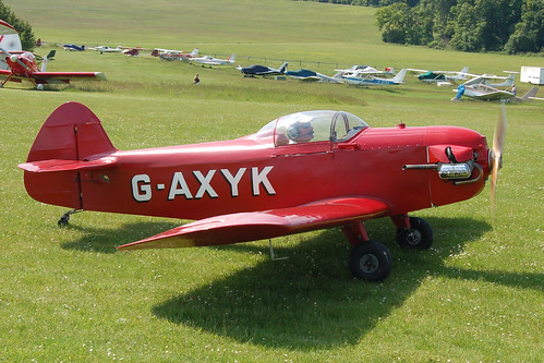G-AXYK Taylor JT1 Monoplane (PFA 1409) Popham 080608