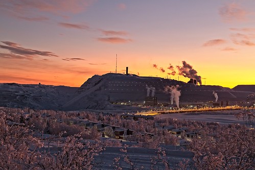landscape sweden mine lkab iron ore luossavaara kiirunavaara kiruna sky mountains on1pics on1 onone on1photoraw2018 on1photo on1photoraw norbotten landschaft industry canon 6d