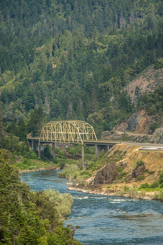 america grantspass hellgatebridge oregon rogueriver southernoregon usa unitedstates unitedstatesofamerica bridge river us fav10
