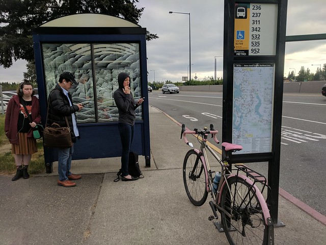 Diary of a Commute Bike: Bus Stop