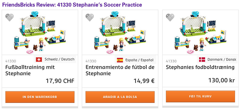 Heartlake Times: Review: 41330 Stephanie\'s Soccer Practice