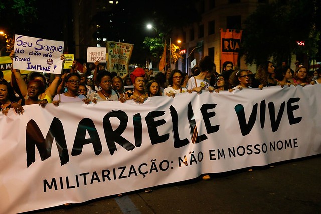 "A execução de Marielle não será instrumentalizada para o recrudescimento das bárbaras políticas que a executaram" - Créditos: Fernando Frazão/Agência Brasil