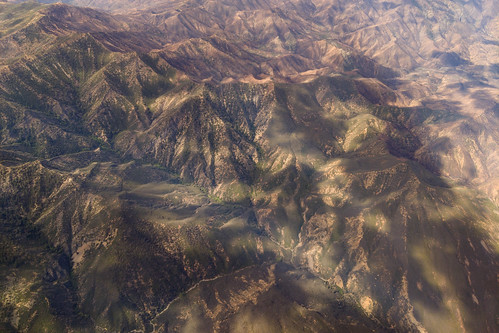 shadows mountains aerialphotography trees valleys lospadresnationalforest landscape california