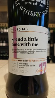 SMWS 36.143 - Spend a little time with me