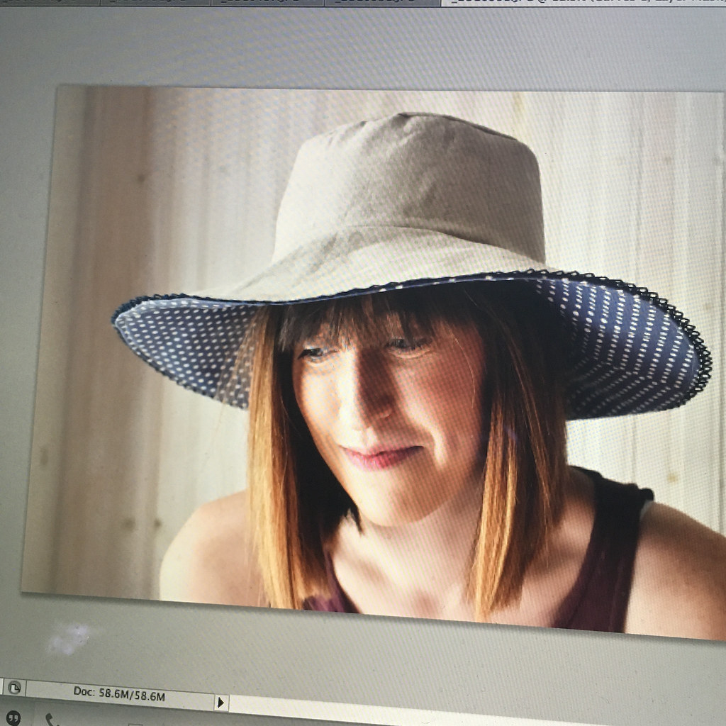 Making a Sun Hat: From Pattern to Posting