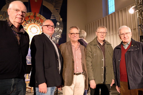 Tonsättare. Lars-Åke Franke-Blom, Anders Flodin, Peter Lindroth, Bengt-Göran Sköld, Rainer Kuisma