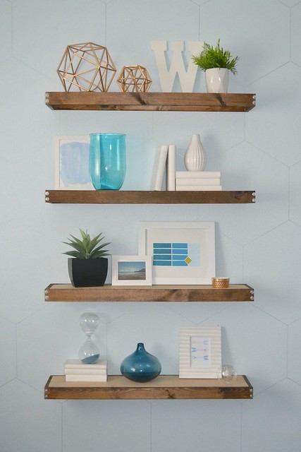 Best DIY Hanging Shelves Design Ideas