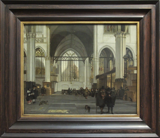 The Oude Kerk in Amsterdam, Emanuel de Witte, 1659