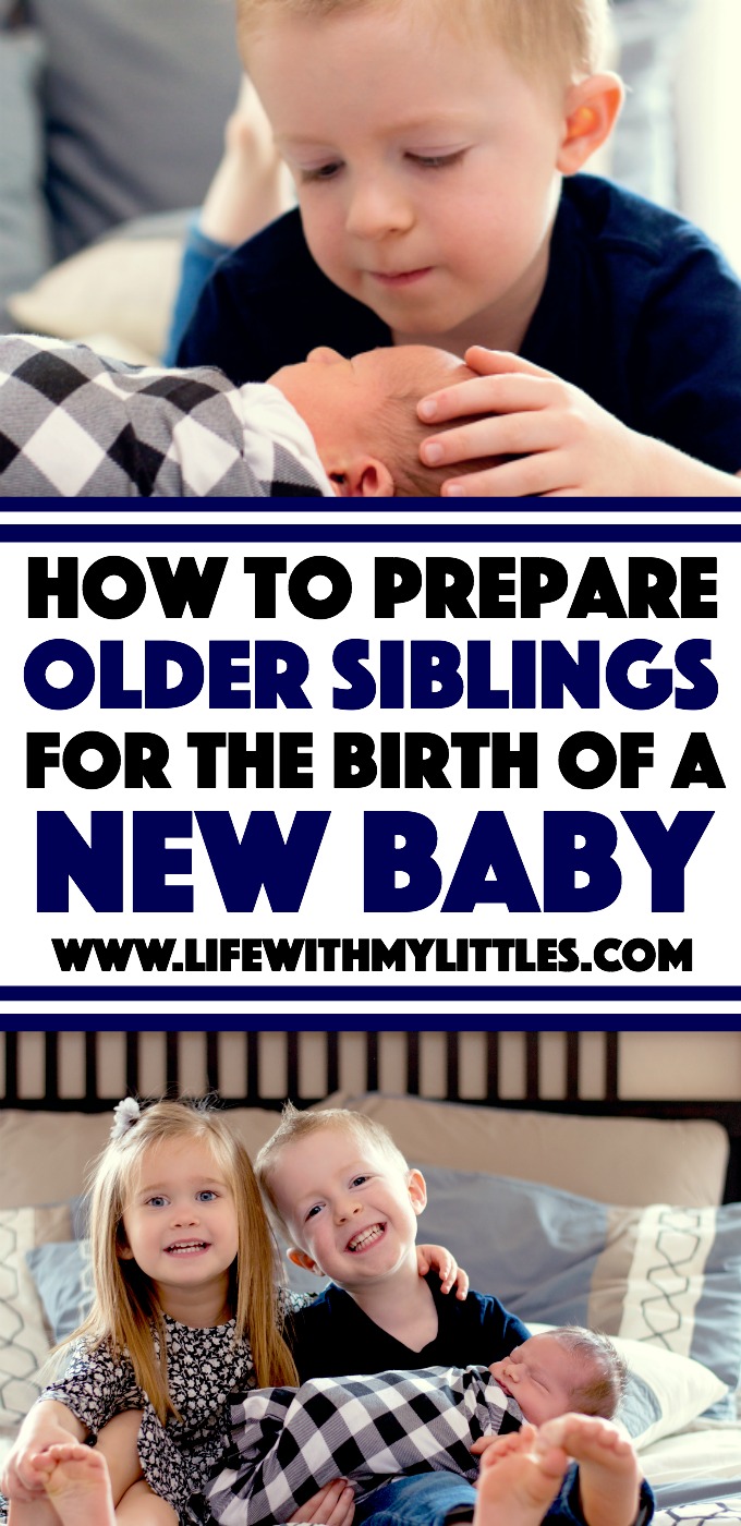 If you're about to bring a new baby home, this post is for you! It's all about how to prepare older siblings for the birth of a baby, and it's perfect for second-time moms!