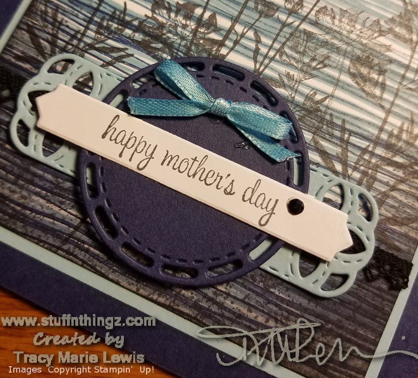 Lilypad Lake Ombre Mother's Day Card | Tracy Marie Lewis | www.stuffnthingz.com