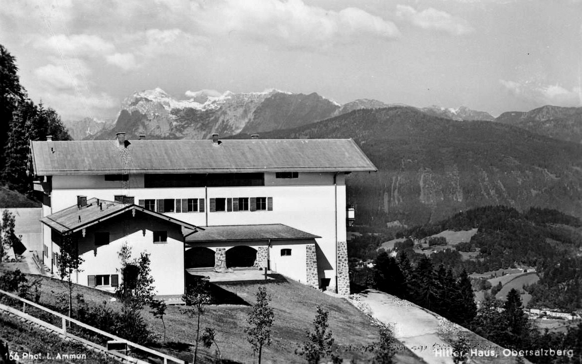 Berghof - Adolf Hitler's home in the Obersalzberg of the Bavarian Alps near Berchtesgaden, Bavaria, Germany.