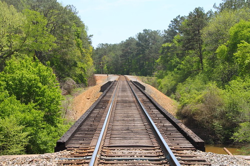 railroad tracks train tallapoosa ga rural crossing