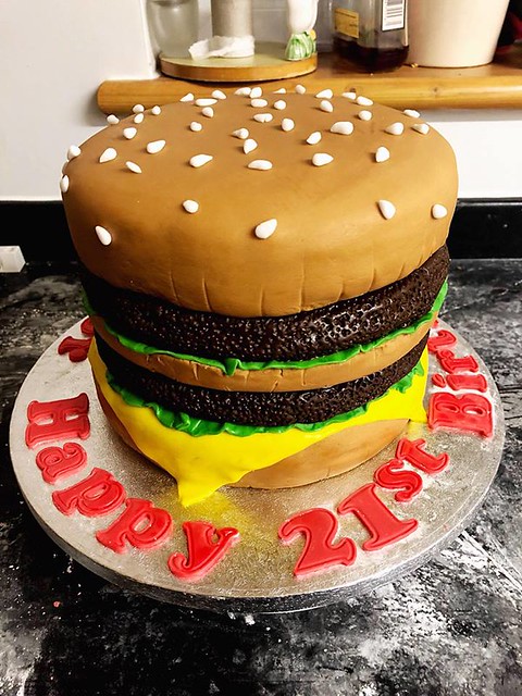 Big Mac Birthday Cake by The Dappy Cow Bakery
