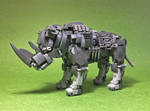 LEGO Mecha Rhinoceros-01