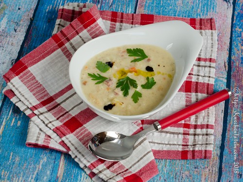Kroatische Graupen-Bohnensuppe (2)