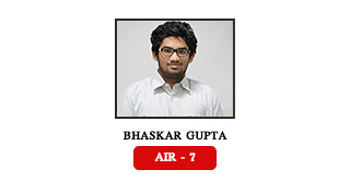 Bhaskar Gupta JEE Main Rank 7