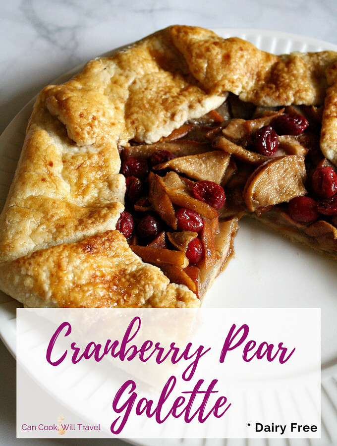 Pear Cranberry Galette