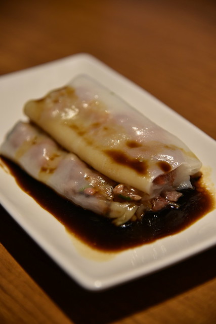 steamed Rice Roll with BBQ Pork チャーシューのチョンファン