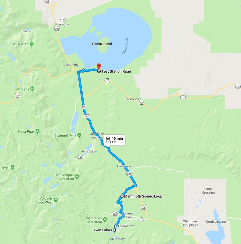 Rumbo a Yosemite: Devils Postpile, Mammoth Lakes y Mono Lake - Costa oeste de Estados Unidos: 25 días en ruta por el far west (36)