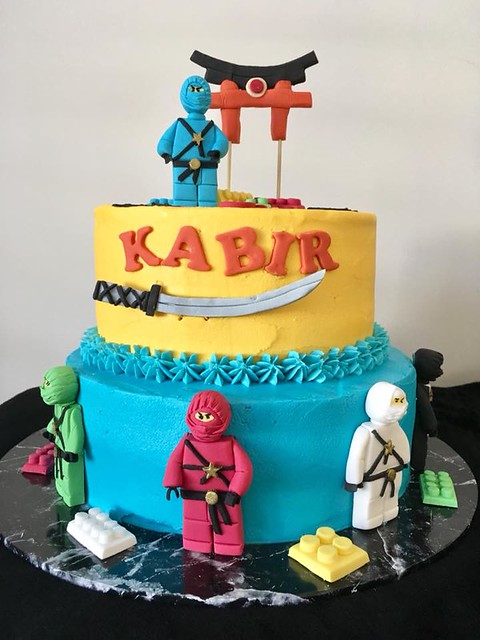 Ninjago Themed Cake by Mein L. Cakes