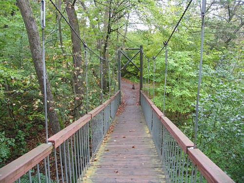 bridge suspensionbridge msh redwoodfallsminnesota msh0806 msh09062 aviewfromthebridge alexanderramseypark