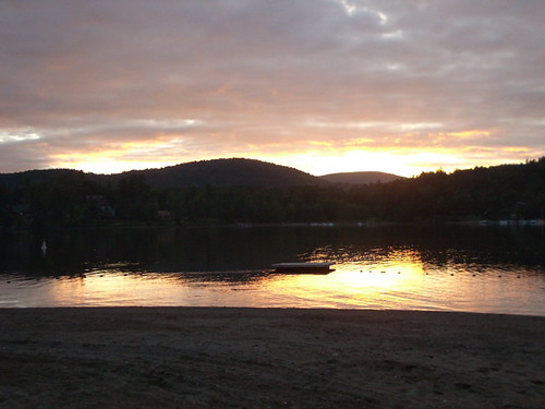 sunset lake schroon