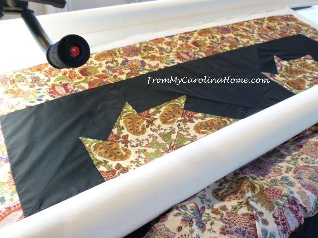 Freehand Loop Quilting at From My Carolina Home