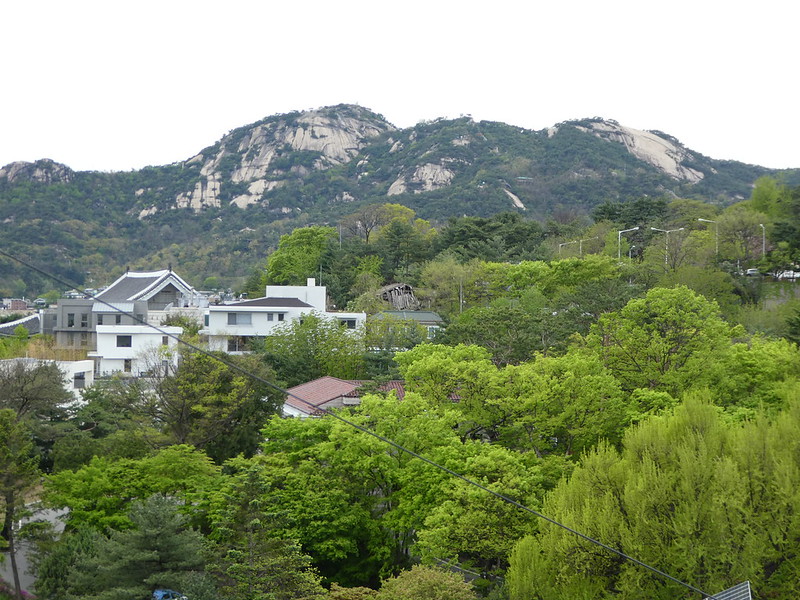 View from Bukchon Hanok Village, Seoul