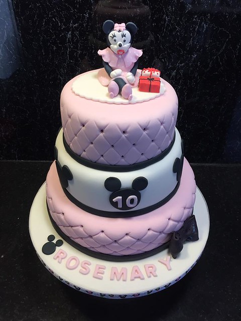 Minnie Mouse Birthday Cake by Zina's Cakes Templemore