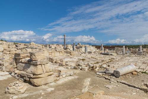 ancient archeology architecture background blue city clouds column columns culture cyprus day famous greek historic historical history holiday kourion landmark landscape limassol mediterranean monument old outdoor rock roman ruin sky spring stone stones street tourism town traditional travel unesco unescoworldheritage vacation view