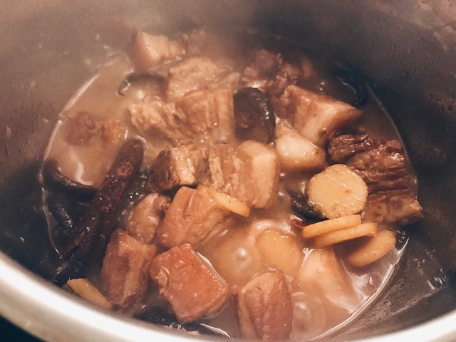 Instant Pot Lu Rou Fan Taiwanese Braised Pork Belly Writing With My Mouth Full