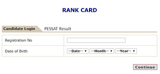 PESSAT Result Declared