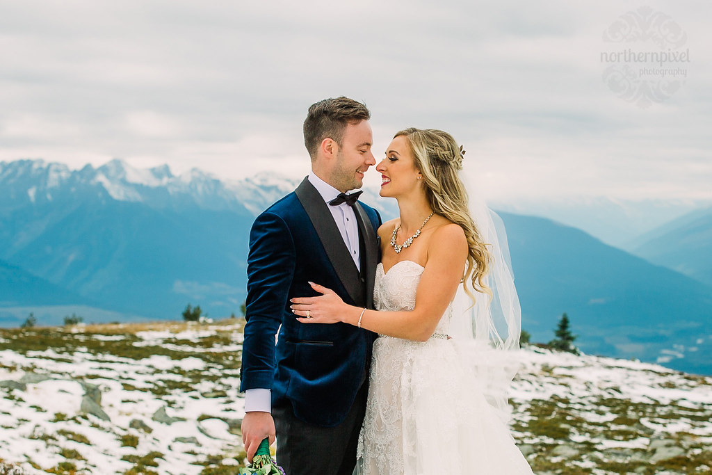 Mountaintop Wedding - Mount Terry Fox British Columbia